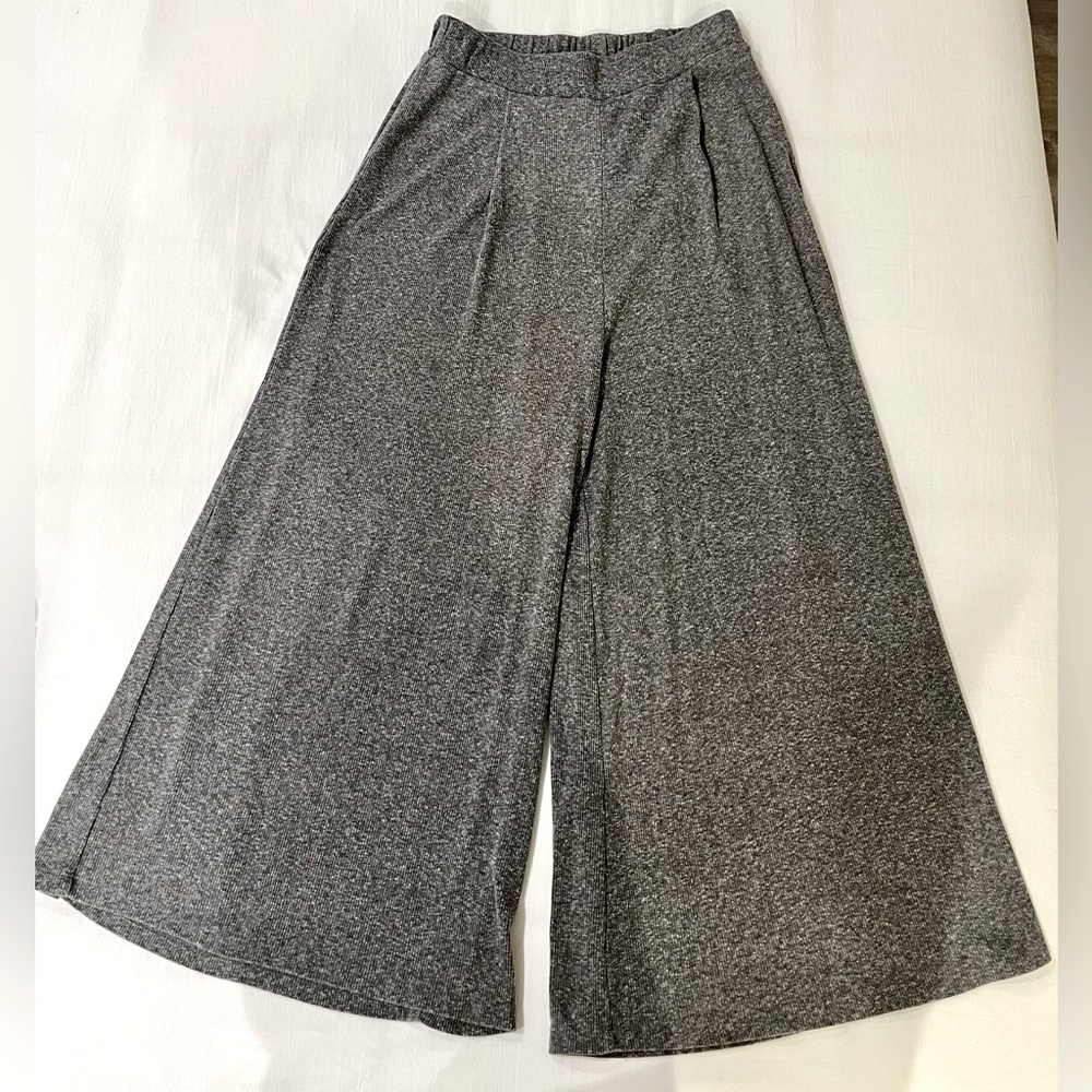 Grey Soft Flowy Pants